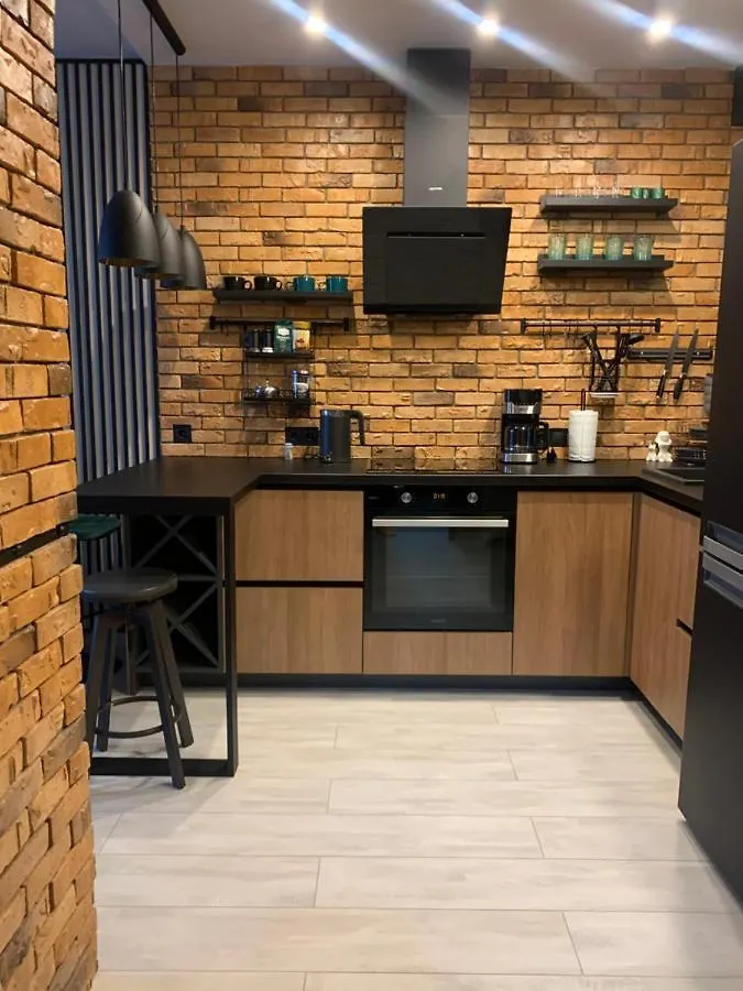 Loft Comfort Apartment With Panoramic City View Kiev