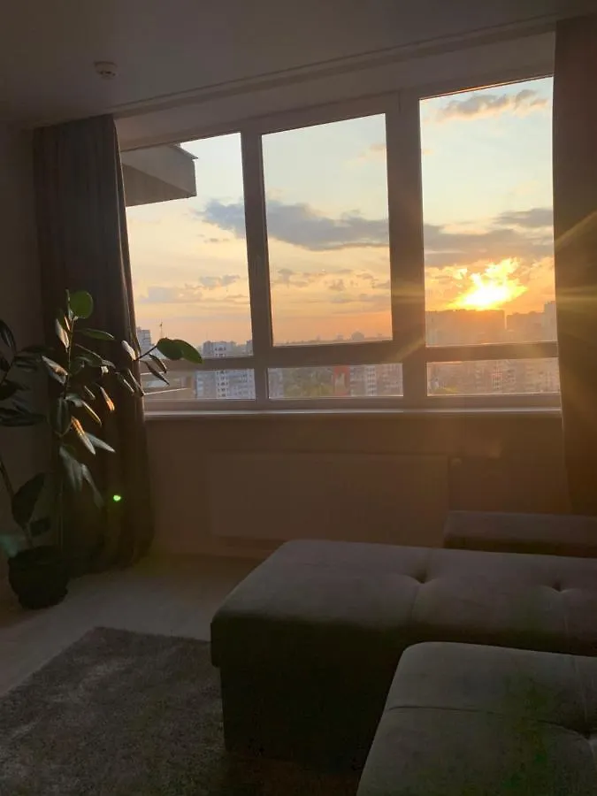 Loft Comfort Apartment With Panoramic City View Kyiv